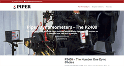Desktop Screenshot of piperdynamometers.com